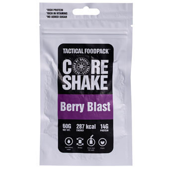 Napój białkowy z czarną porzeczką, maliną i rabarbarem TACTICAL FOODPACK CORE SHAKE - Berry Blast