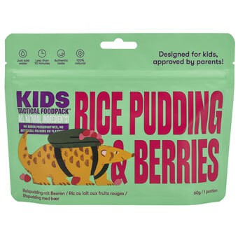 Pudding ryżowy z malinami dla dzieci TACTICAL FOODPACK