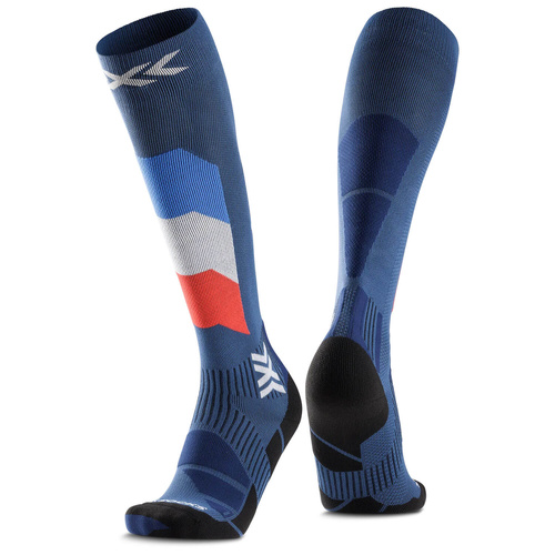 Skarpety narciarskie X-SOCKS SKI PERFORM PATRIOT FRANCJA