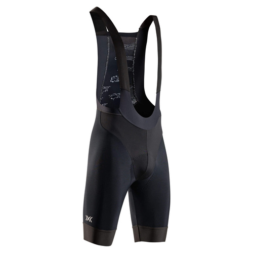 Spodenki rowerowe męskie z szelkami i wkładką X-BIONIC COREFUSION RIDE BIB WARM SHORTS