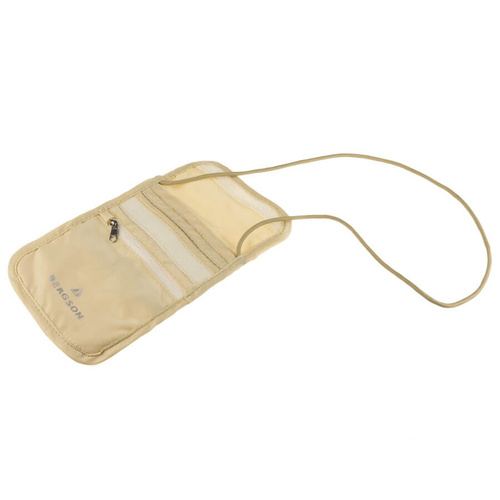 Paszportówka turystyczna na szyję BERGSON PASSPORT POUCH