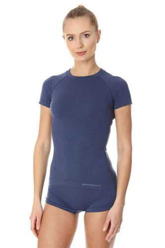 Koszulka z wełny Merino BRUBECK ACTIVE WOOL