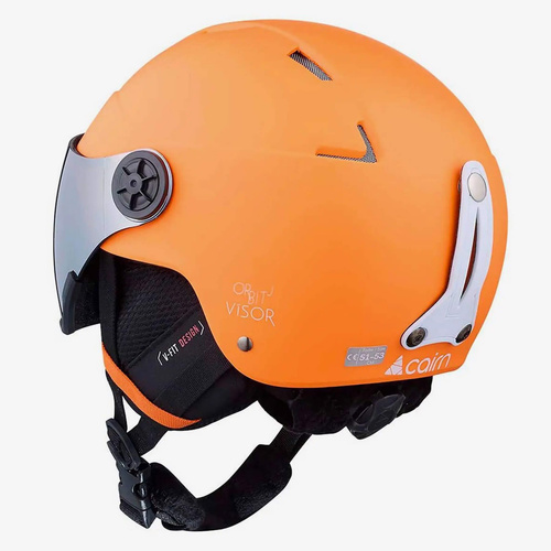 Kask narciarski dziecięcy CAIRN ORBIT VISOR J z szybą cat.3