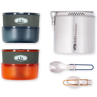Zestaw naczyń turystycznych GSI OUTDOORS GLACIER DUALIST