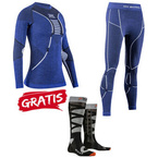 Zestaw / komplet bielizny termoaktywnej X-BIONIC APANI 4.0 MERINO + GRATIS