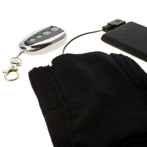 Skarpety narciarskie ogrzewane GLOVII HEATED SOCKS z pilotem i baterią