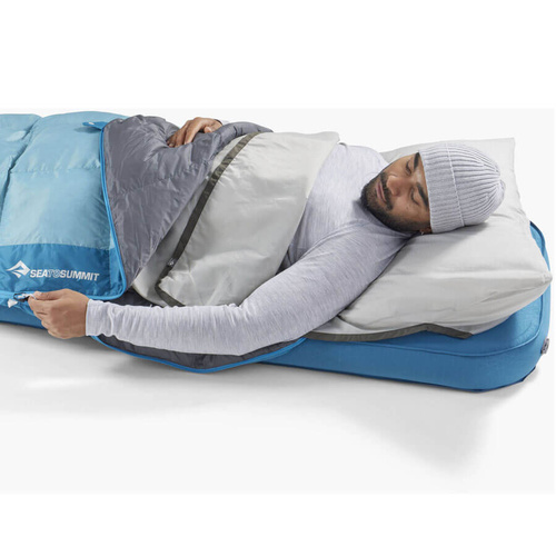 Wkładka do śpiwora z jedwabiu SEA TO SUMMIT SILK BLEND SLEEPING BAG LINER - Compact