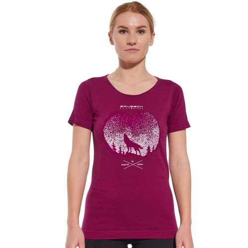 Koszulka damska BRUBECK OUTDOOR WOOL PRO