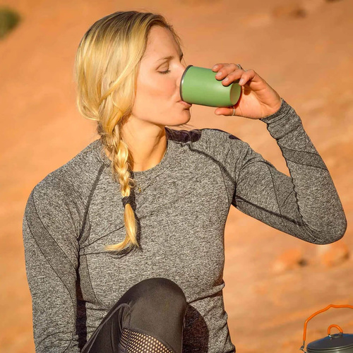 Kubek termiczny ze stali GSI OUTDOORS DOPPIO | 200 ml