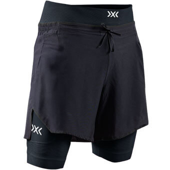 Spodenki do biegania X-BIONIC EFFEKTOR 2IN1 SHORTS