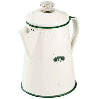 Dzbanek emaliowany do kawy GSI OUTDOORS 8 CUP PERCOLATOR | 1,2L