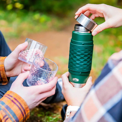 Zestaw koktajlowy: termos + 2 Szklanki GSI OUTDOORS INSULATED COCKTAIL SET