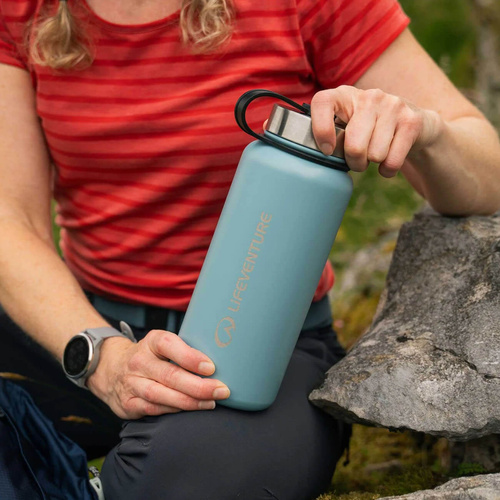 Butelka termiczna ze stali LIFEVENTURE STAINLESS STEEL FLASK 1000 ml