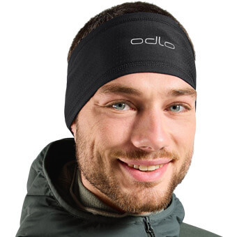 Opaska na głowę ODLO POLYKNIT WARM REFLECTIVE HEADBAND
