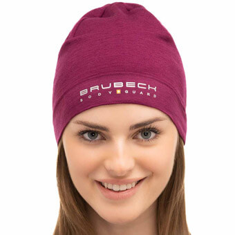 Czapka dwuwarstwowa wełniana BRUBECK EXTREME WOOL