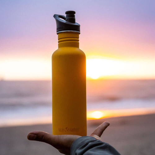 Butelka ze stali nierdzewnej KLEAN KANTEEN CLASSIC Old Gold | 532 - 800 ml