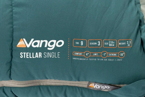 Śpiwór syntetyczny VANGO STELLAR SINGLE