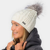 Czapka zimowa damska EISBAR AFRA LUX POMPON BEANIE