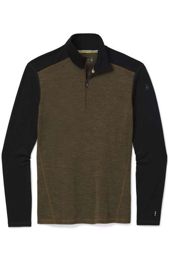 Koszulka wełniana męska SMARTWOOL CLASSIC THERMAL MERINO 1/4 ZIP