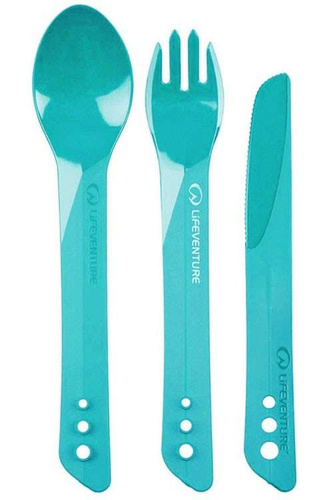 Sztućce turystyczne LIFEVENTURE ELLIPSE CAMPING CUTLERY