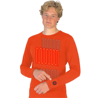 Ogrzewana bluza GLOVII THERMOACTIVE UNDERWEAR