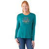 Koszulka wełniana damska SMARTWOOL FLORAL TUNDRA GRAPHIC TEE