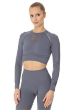 Rashguard / top treningowy z długim rękawem BRUBECK GYM