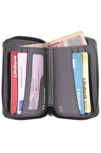 Portfel z ochroną RFID LIFEVENTURE RFID BI-FOLD WALLET