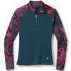 Koszulka SMARTWOOL W'S CLASSIC THERMAL MERINO PATTERN 1/4 ZIP