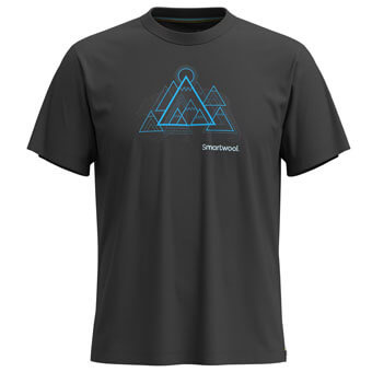 Koszulka wełniana unisex SMARTWOOL BEAR RANGE GRAPHIC | Regular Fit