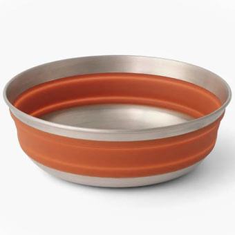 Miska turystyczna składana SEA TO SUMMIT DETOUR STAINLESS STEEL COLLAPSIBLE BOWL