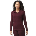 Koszulka SMARTWOOL W'S CLASSIC THERMAL MERINO BASE LAYER 1/4 ZIP