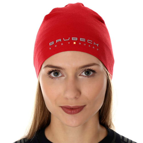 Czapka dwuwarstwowa wełniana BRUBECK EXTREME WOOL