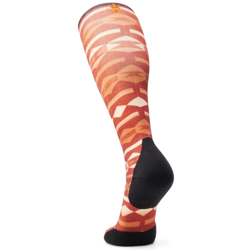 Skarpety narciarskie z wełny SMARTWOOL SKI COLLIDING CLOUDS PRINT | Targeted Cushion