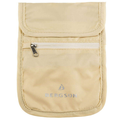 Paszportówka turystyczna na szyję BERGSON PASSPORT POUCH