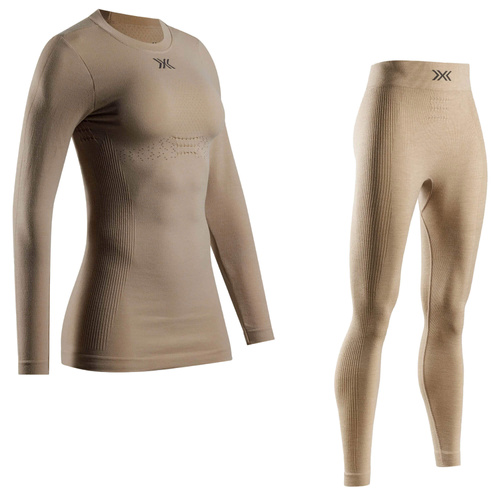 Zestaw / komplet bielizny damskiej X-BIONIC MIGHTYWOOL + SKARPETY GRATIS