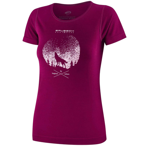 Koszulka damska BRUBECK OUTDOOR WOOL PRO