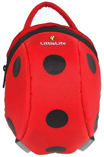 Plecak dla dzieci 1-3 lat ze smyczą LITTLELIFE TODDLER BACKPACK - Ladybird