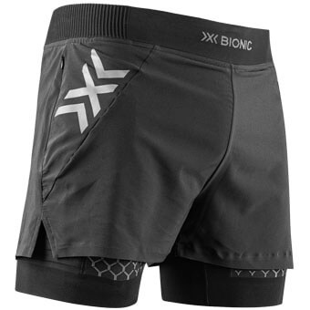 Spodenki do biegania X-BIONIC TWYCE RACE 2IN1 SHORTS