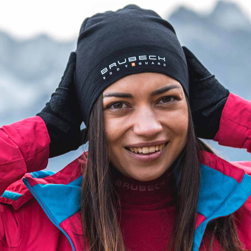 Czapka dwuwarstwowa wełniana BRUBECK EXTREME WOOL