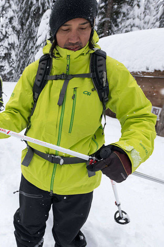 Kije teleskopowe MSR DYNALOCK TRAIL BACKCOUNTRY | 100 - 140 cm
