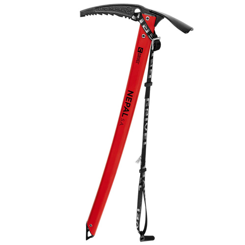 Czekan GRIVEL NEPAL S.A. z lonżą Long Leash Evo