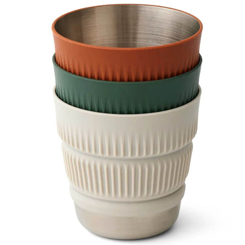 Kubek ze stali składany SEA TO SUMMIT DETOUR STAINLESS STEEL COLLAPSIBLE MUG | 475 ml