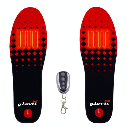 Ogrzewane wkładki do butów z pilotem GLOVII HEATED INSOLES