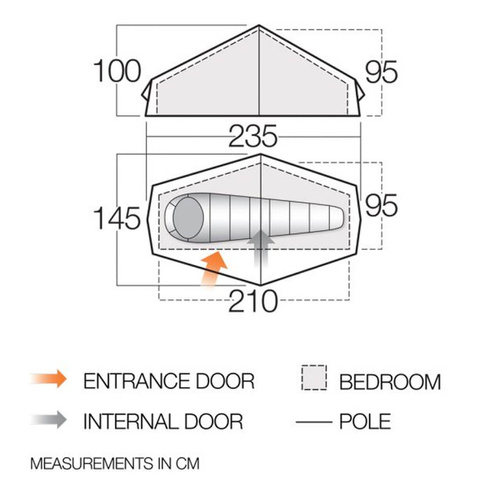 Namiot VANGO F10 SERIES HELIUM UL 1