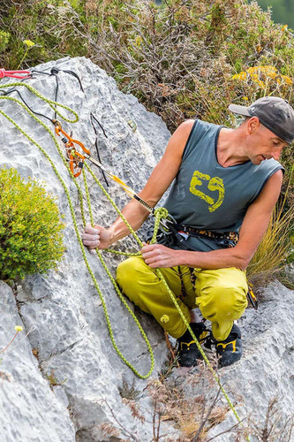 Lonża asekuracyjna GRIVEL SPORT CHAIN EVO
