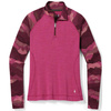 Koszulka wełniana damska SMARTWOOL CLASSIC THERMAL MERINO PATTERN 1/4 ZIP