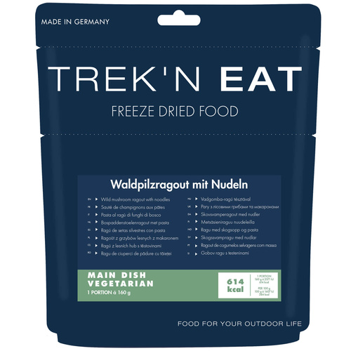 Ragout z grzybów leśnych z makaronem TREK'N EAT
