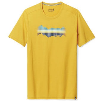 Koszulka wełniana unisex SMARTWOOL MOUNTAIN HORIZON GRAPHIC TEE