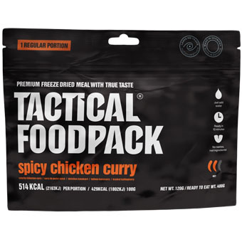Pikantny kurczak curry TACTICAL FOODPACK